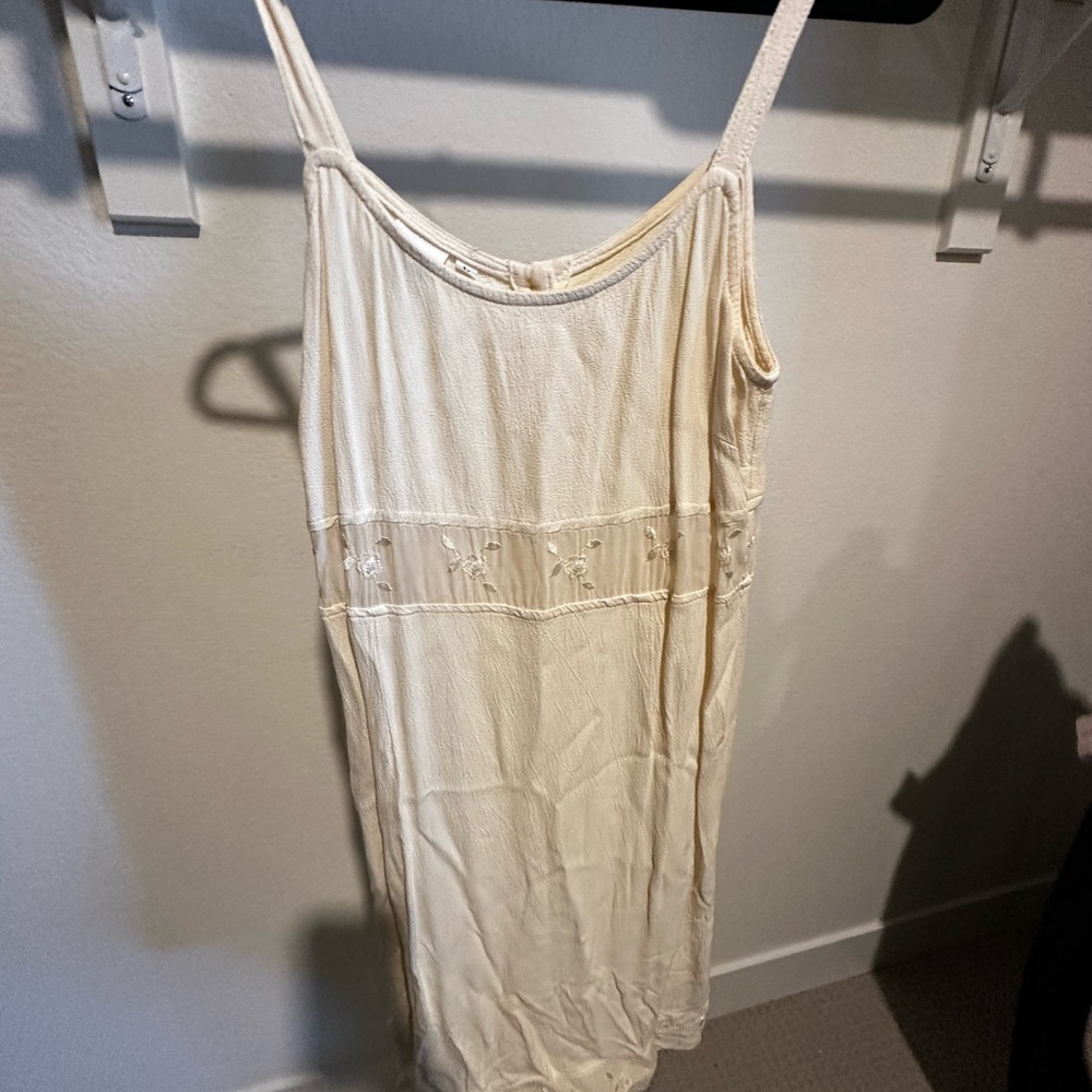 Johnny Was Cream Floral Slip